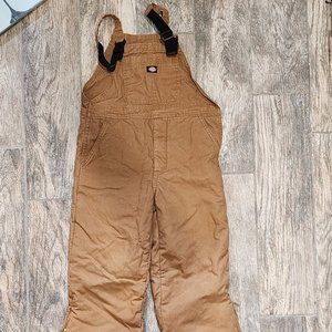 Dickies Insulated Bibs Overalls Youth Size 8